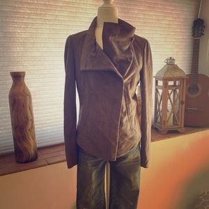 BCBG Maxazria Suede Jacket
